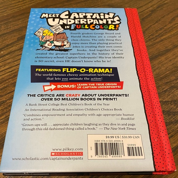 Th Adventures of Captain Underpants - Now in Full Color - Dav Pilkey - Picture 2 of 2